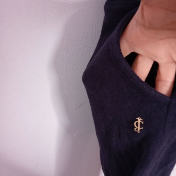 Juicy Couture navy jumpsuit size small - Picture 8 of 9